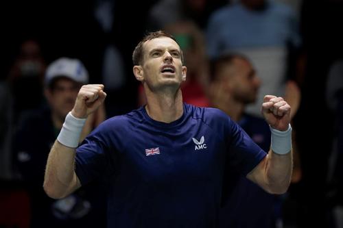 Andy Murray la finalul partidei Foto Imago