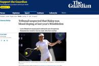 The Guardian scrie că Halep e suspectă de dopaj și la Wimbledon: „Avea de 46 de ori mai mult roxadustat decât o femeie de înălțimea și greutatea ei”