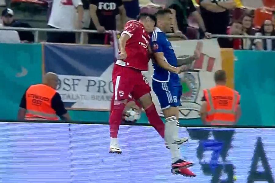 Fotbal-apă de ploaie pe Arena Națională » Dinamo, răpusă de execuția fabuloasă a lui Baeten! Clasamentul ACUM