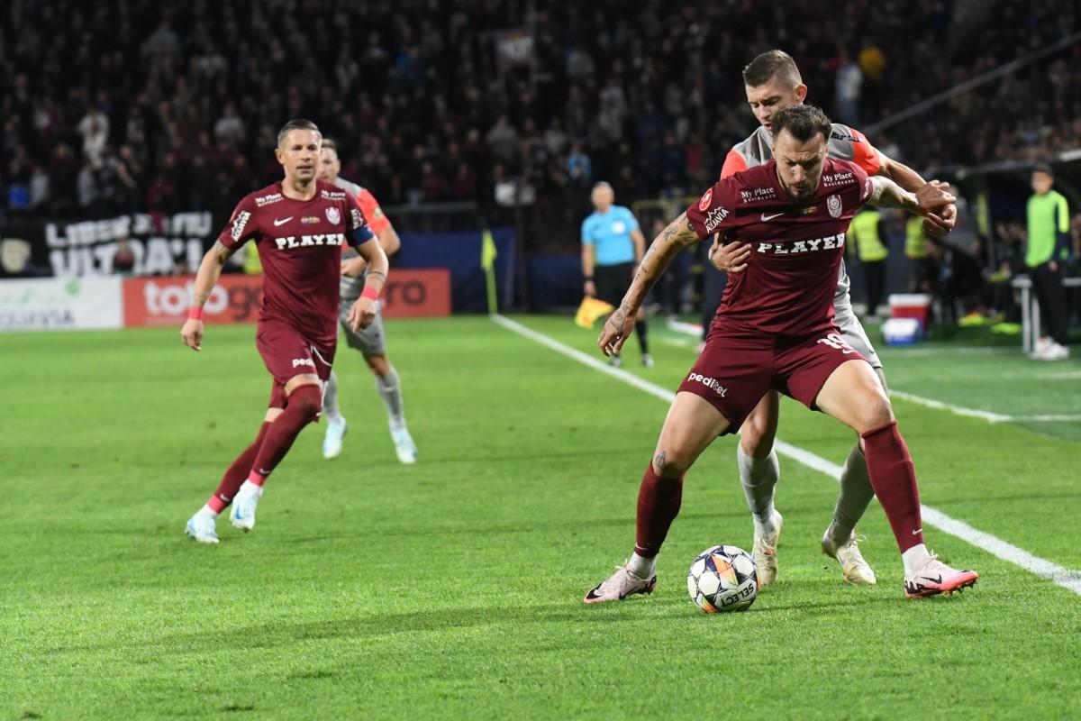 Balaj, supărat după ce CFR a ratat victoria cu FCSB: „Am gestionat greșit acel 2-0 și i-am băgat în meci. La final, se bucurau de parcă ar fi câștigat”
