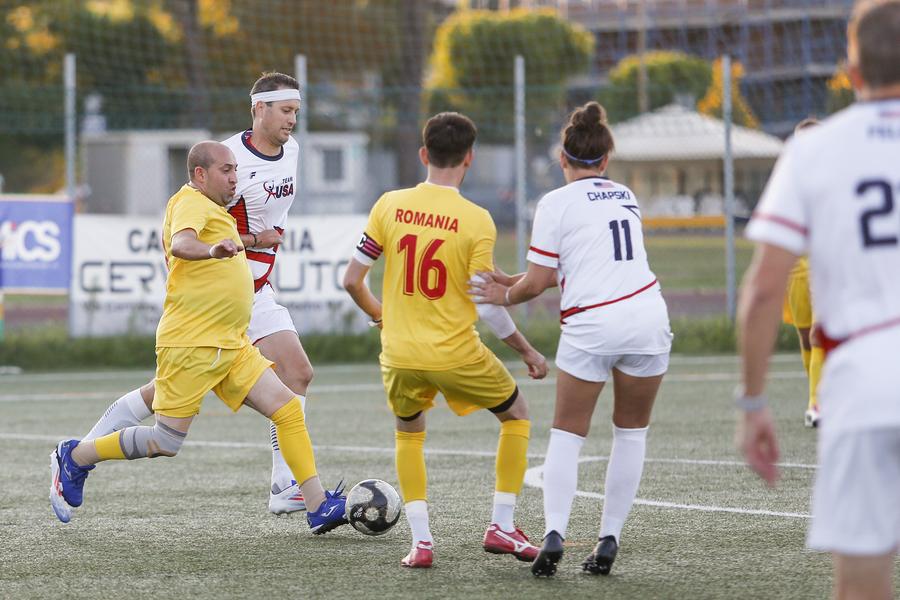 FOTO Inquam Photos / Mihaela-Ionela Bobar Emoționant! România a participat la Campionatul Mondial de fotbal al persoanelor care au suferit un transplant de organe vitale