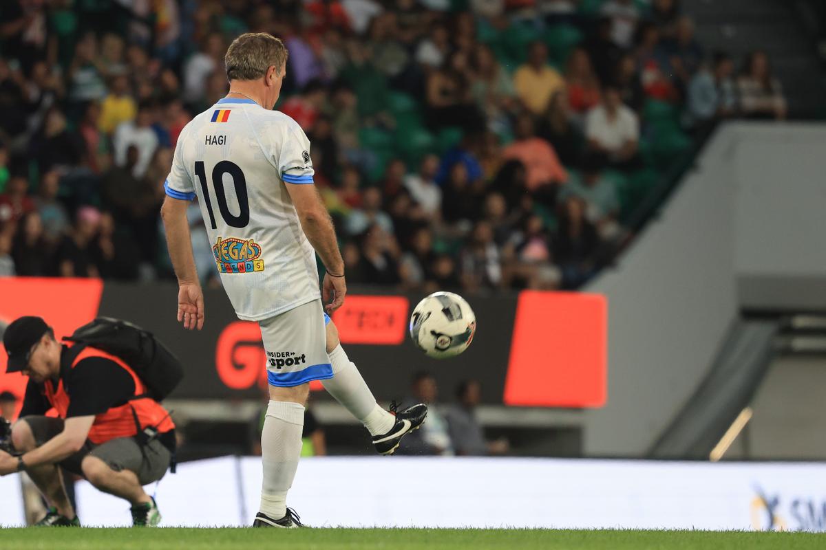 Gică Hagi, la Legends Charity Game