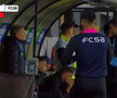 Confuzie totală la schimbarea lui Juri Cisotti / foto: captură Prima Sport