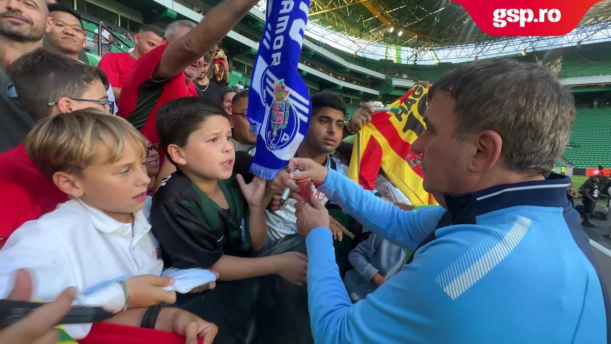 Gică Hagi, la Legends Charity Game