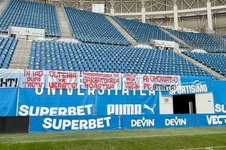 Mesaje MACABRE la adresa lui Mititelu, chiar în arena „Ion Oblemenco”: „Înmormântarea ta, sărbătoarea noastră”