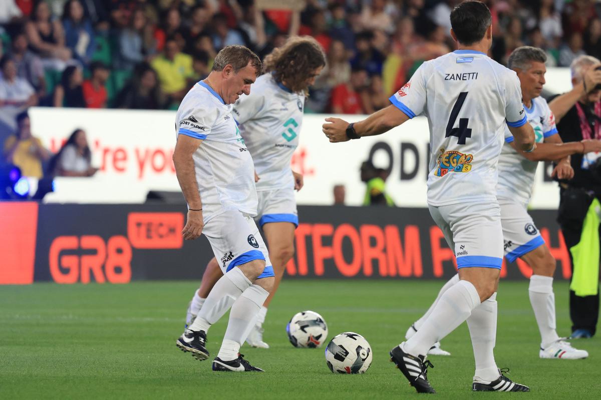 Gică Hagi, la Legends Charity Game