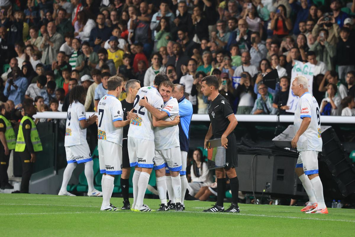 Gică Hagi în Legends Charity Game/ foto: Ionuț Iordache GSP