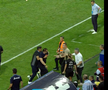 Directorul sportiv al Petrolului, Paul Pintilie, comportament de ultras. Foto: captură