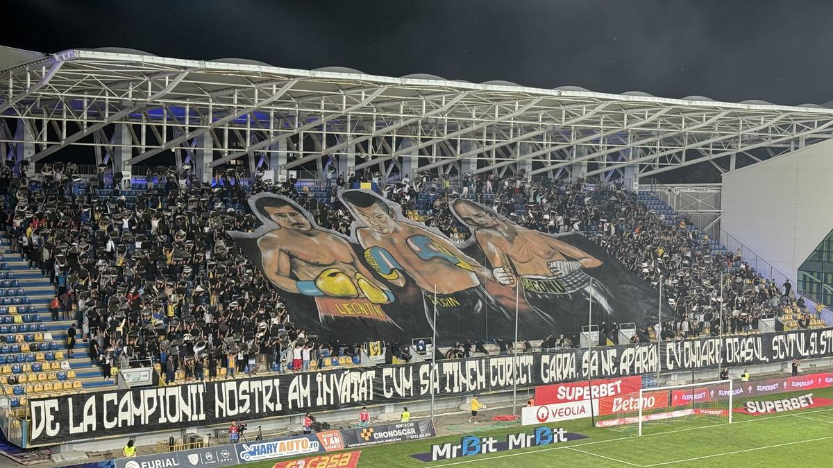 Atmosfera la Petrolul - Dinamo
