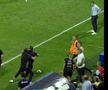 Directorul sportiv al Petrolului, Paul Pintilie, comportament de ultras. Foto: captură