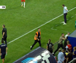 Directorul sportiv al Petrolului, Paul Pintilie, comportament de ultras. Foto: captură