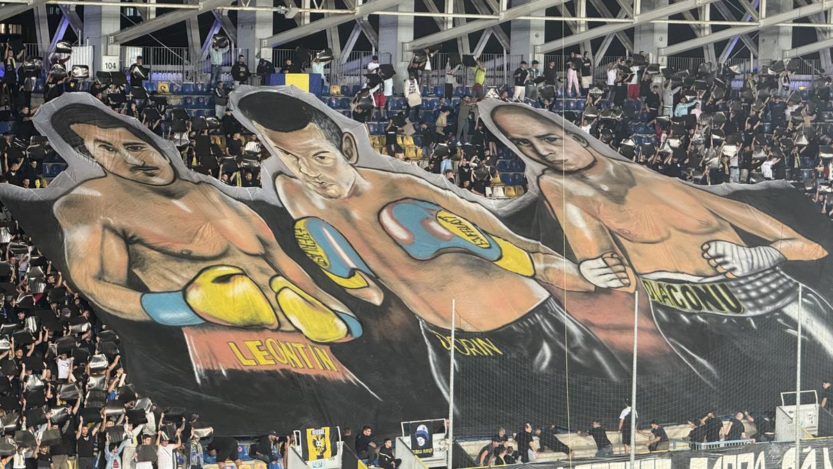 Atmosfera la Petrolul - Dinamo