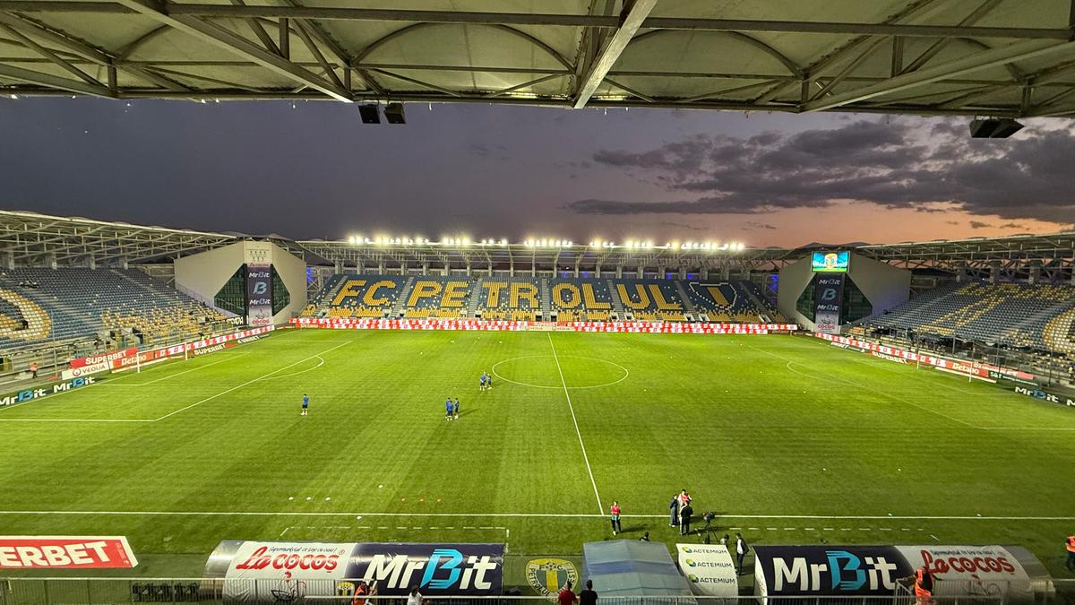 Petrolul - Dinamo, imagini înaintea partidei de pe „Ilie Oană”
