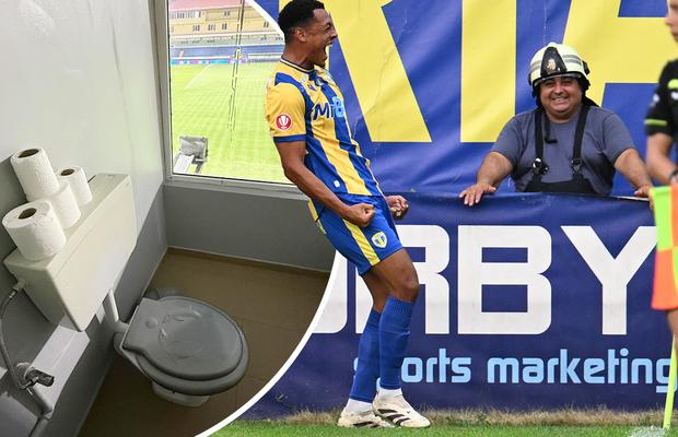 Vine week-end-ul, în Superligă se întoarce stadionul-dezastru » Imagini de râsu'-plânsu' surprinse de GSP: „Știți ce vedeți pe geamul de la toaletă?”