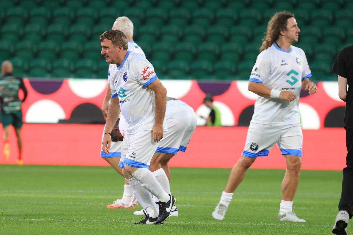 Gică Hagi, la Legends Charity Game