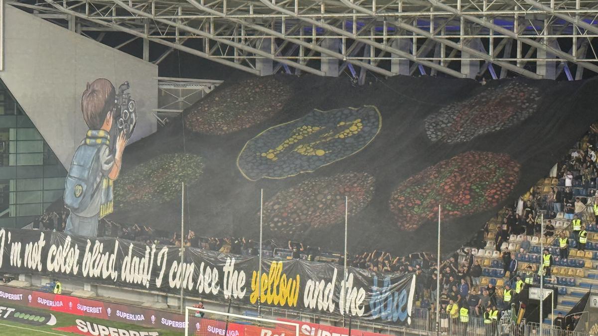 Atmosfera la Petrolul - Dinamo