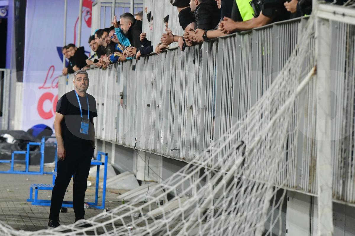 Imagini incredibile la finalul meciului Petrolul - Dinamo