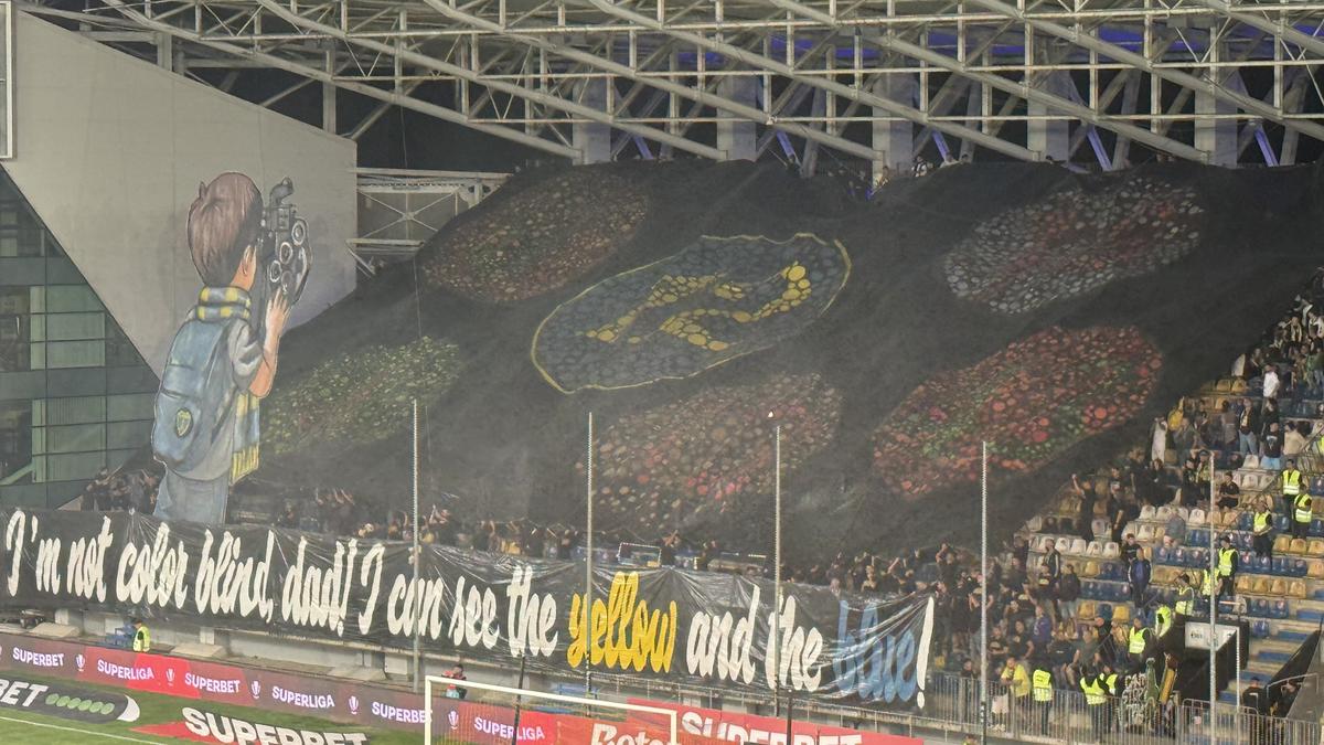 Atmosfera la Petrolul - Dinamo