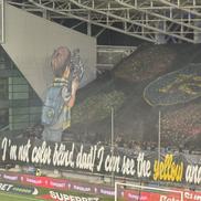 Scenografii spectaculoase la meciul Petrolul - Dinamo, din Superligă. Foto: Andrei Crăițoiu (GSP.RO)