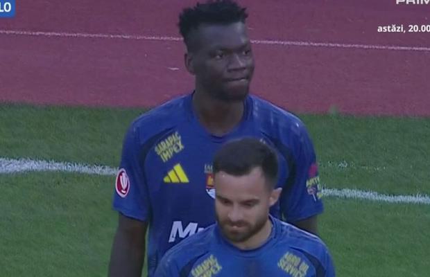 Afalna, gol neobișnuit și interviu savuros la Sibiu: „Ăsta e fotbalul, noi n-avem un Messi sau un Ronaldo”