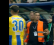 Directorul sportiv al Petrolului, Paul Pintilie, comportament de ultras. Foto: captură