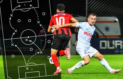 De aici provine criza » Capitolul-cheie la care FCSB a suferit cumplit la Miercurea Ciuc