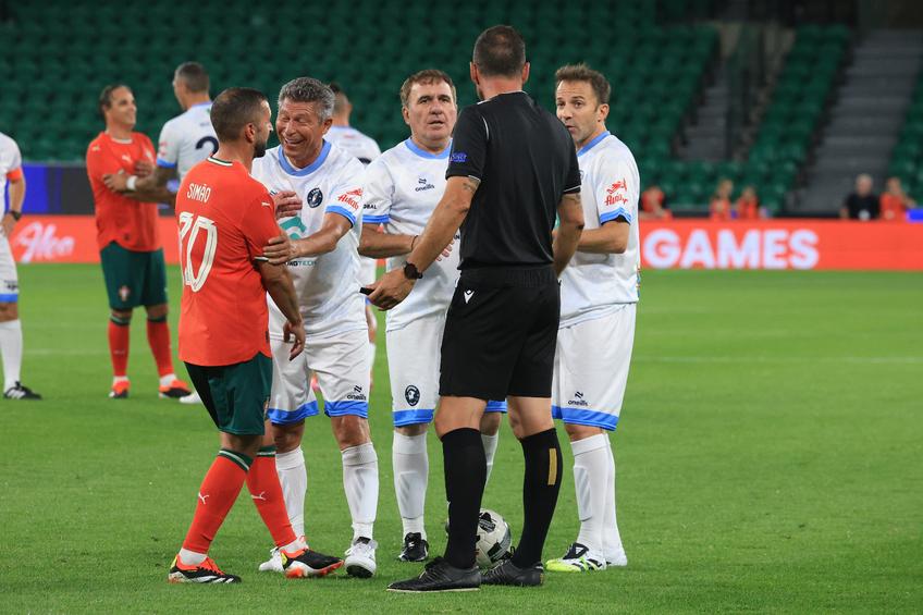 Gică Hagi în Legends Charity Game/ foto: Ionuț Iordache GSP