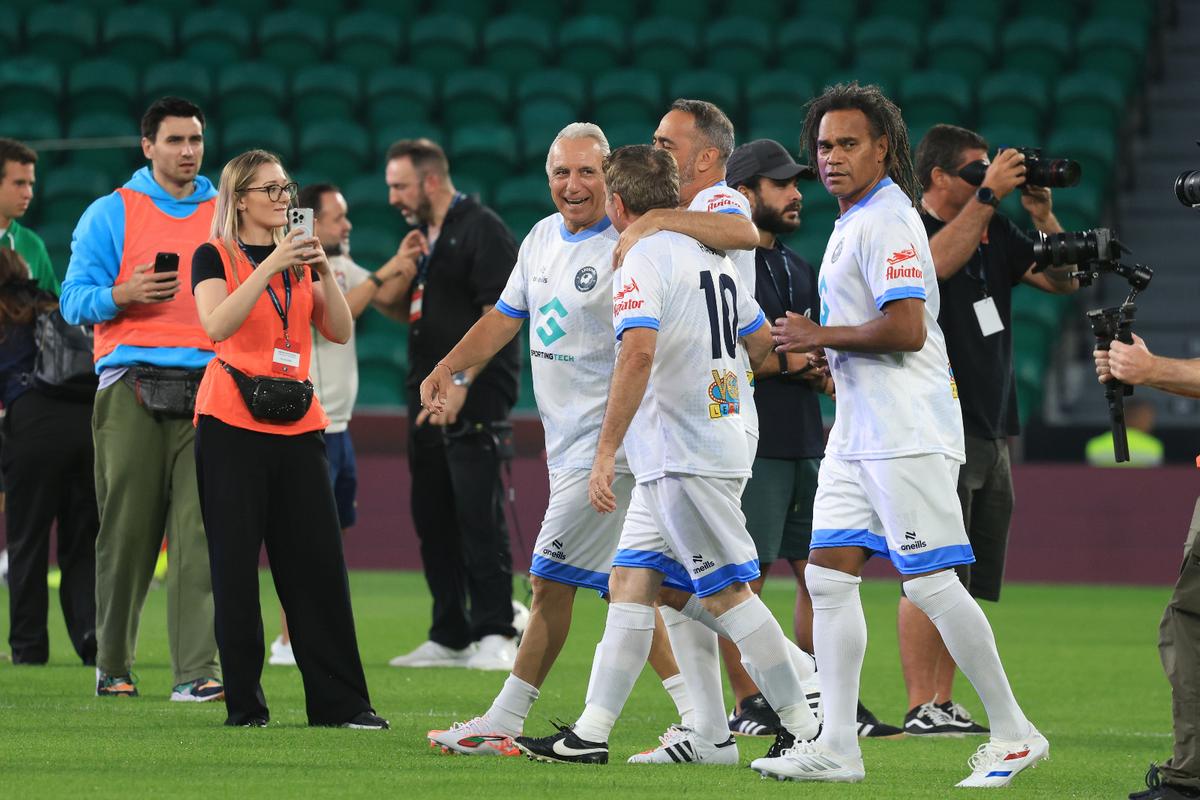 Gică Hagi, la Legends Charity Game