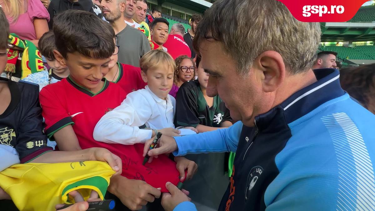 Gică Hagi, la Legends Charity Game