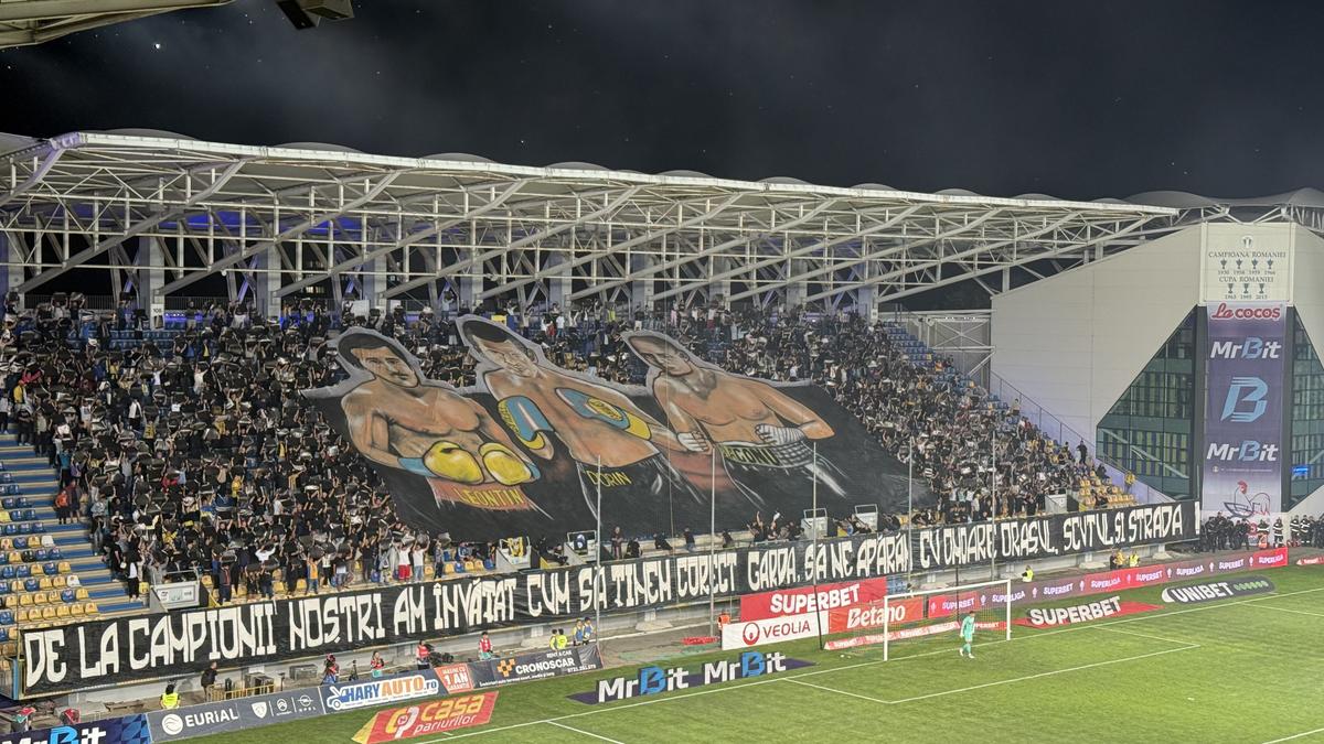 Atmosfera la Petrolul - Dinamo
