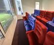 Scaunele de la vechea oficială din Ghencea au ajuns pe stadionul din Clinceni. Foto: GSP.RO