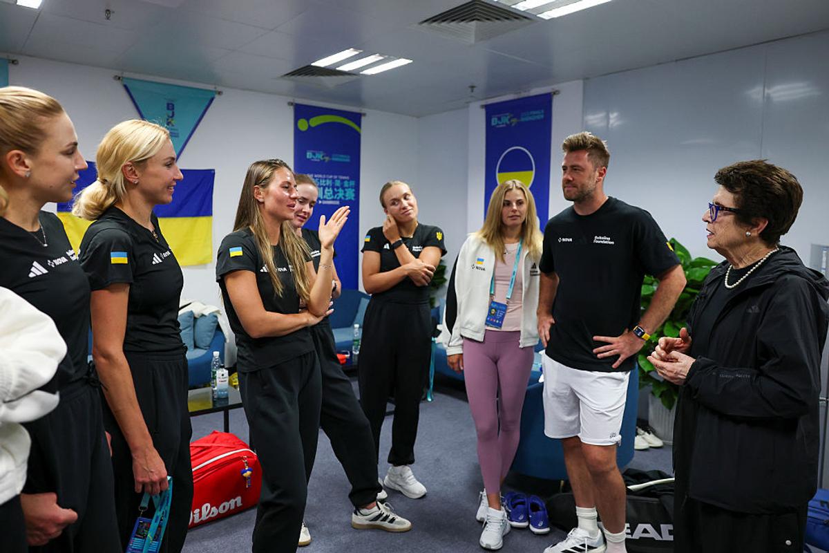Ucrainencele, pregătite pentru sferturile Billie Jean King Cup
