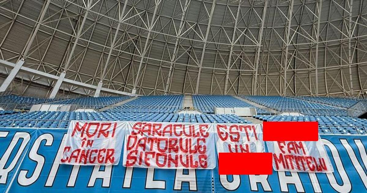 Mesaje oribile la adresa lui Adrian Mititelu, după ce FCU Craiova a fost exclusă din Liga 3