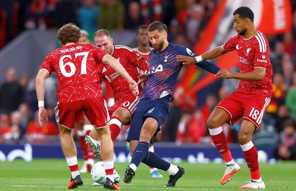 Liverpool a bătut-o pe Tottenham și s-a calificat în optimile de finală din Cupa Ligii Angliei
