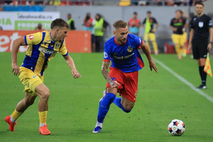 Denis Drăguș a debutat pentru FCSB // foto: Ionuț Iordache