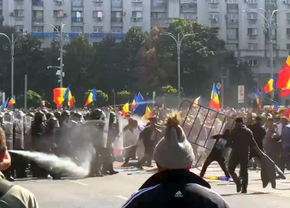 Fostul șef din Liga 1, în mijlocul protestelor violente din București