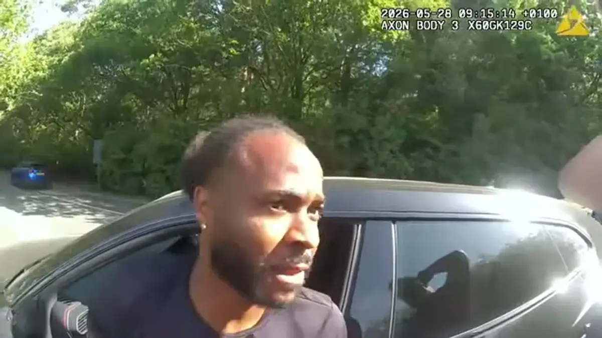 Raheem Sterling, reținut în Anglia! Avea în posesie gaz ilariant