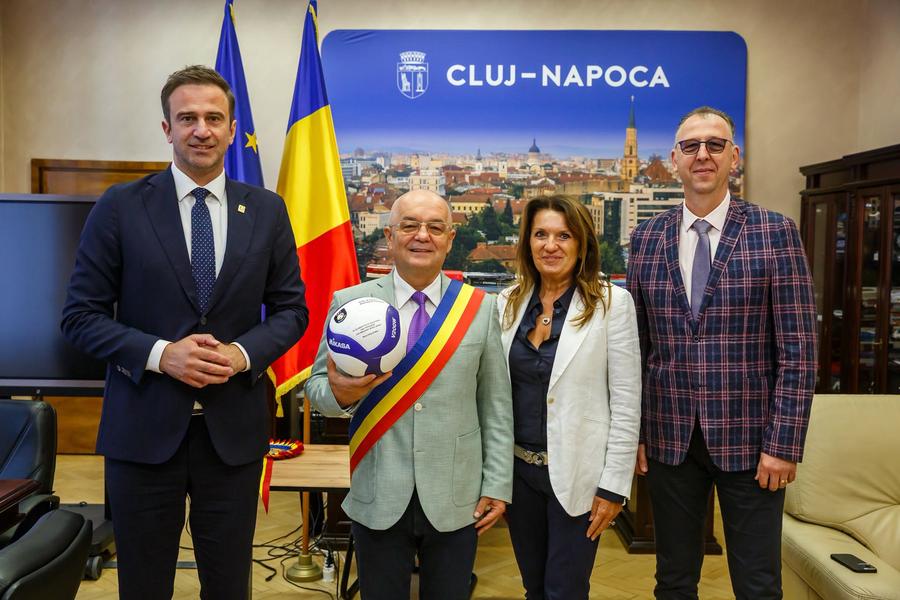 Președintele CEV a fost la Cluj și a lăudat naționala României: „Merită toate felicitările” + ce spune despre reintegrarea Rusiei