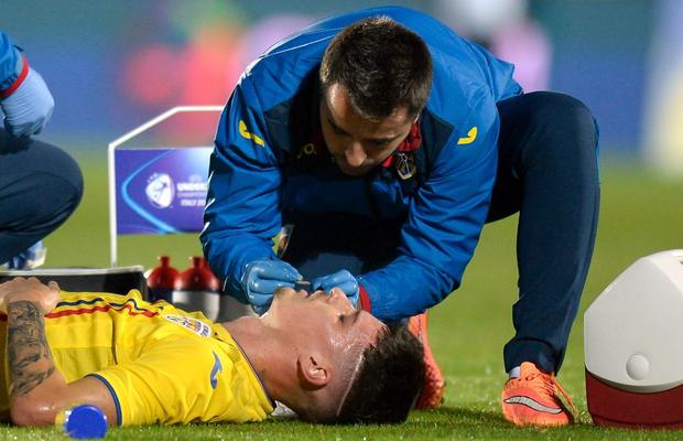 România U21 - Irlanda de Nord U21 3-0 // Opinie Dan Udrea în contextul accidentării grave a lui Dennis Man » Dumneata ești medic, domnule Adrian Nica?