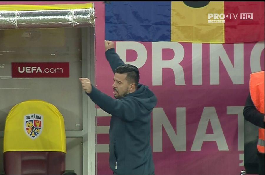 FOTO: Captură @Pro TV ROMÂNIA - NORVEGIA // UPDATE Contra a recunoscut! Ce a făcut după ce l-a înjurat pe Pușcaș: „F*** morții mă-tii!”