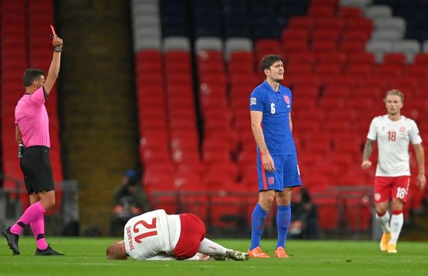Harry Maguire, pericol public! Cel mai scump fundaș din lume a costat-o scump pe Anglia