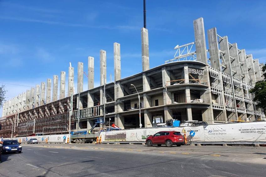 Așa arată Rapid Arena în prezent // foto: GSP.ro