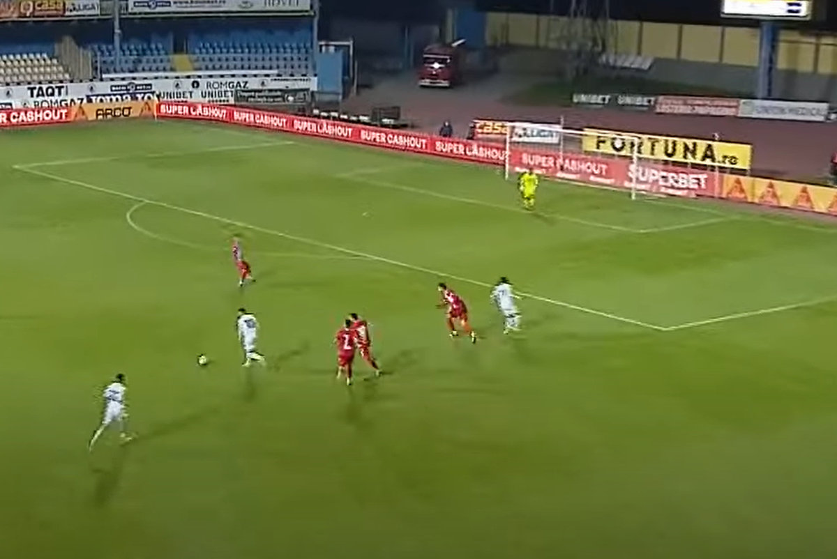 Gaz Metan - Dinamo: supergoluri reușite de Ronaldo Deaconu