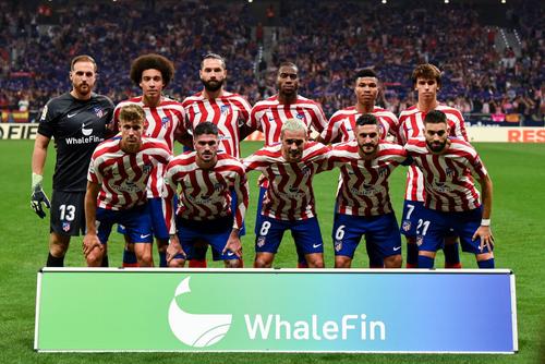 João Félix (ultimul din dreapta, sus) vrea să plece de la Atletico Madrid.
FOTO: Imago