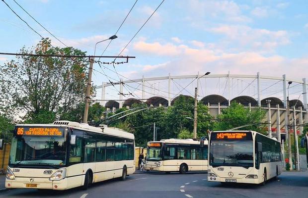 România - Andorra. Două tramvaie și 3 autobuze vor avea program prelungit