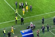 Cel mai darnic „tricolor” pe Arena Națională » Cadoul făcut unor copii din tribune
