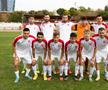 Alex Iordănescu (pe rândul de sus, al treilea de la stânga la dreapta) a marcat în CS Dinamo București - CS Păulești