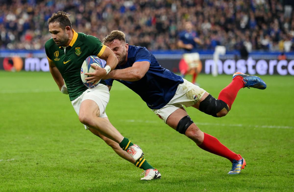 Cele mai spectaculoase imagini din Franța - Africa de Sud, sfert la Cupa Mondială de rugby