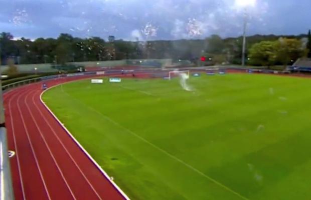 Un nou incident în Franța, la mai puțin de o săptămână după ce un meci din Ligue 1 fusese întrerupt » Trei minori au dat cu artificii și petarde la partida lui PSG