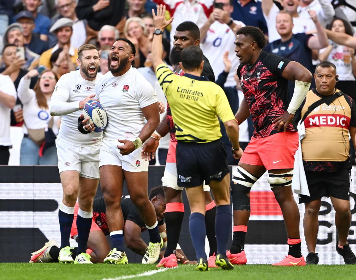 Cele mai spectaculoase imagini din Anglia - Fiji, Cupa Mondială de rugby